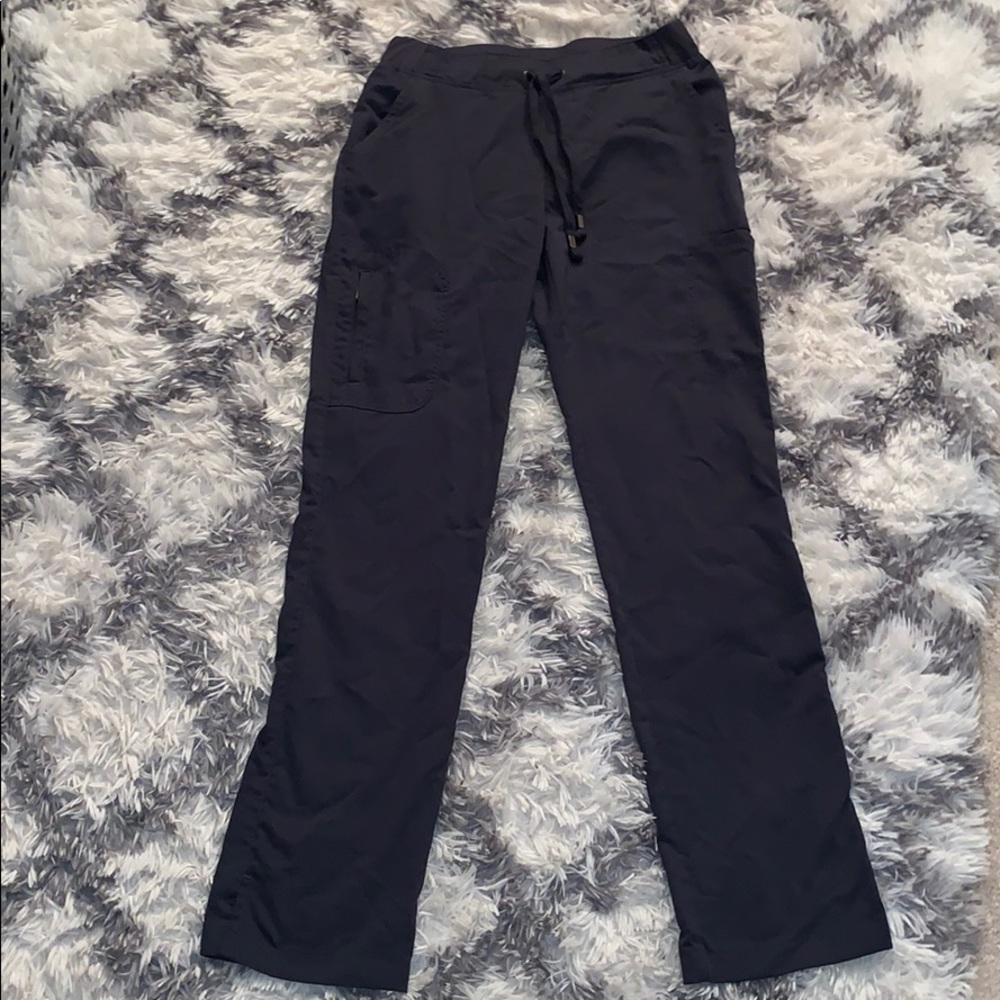 Dark charcoal gray Grey’s anatomy scrub pants
